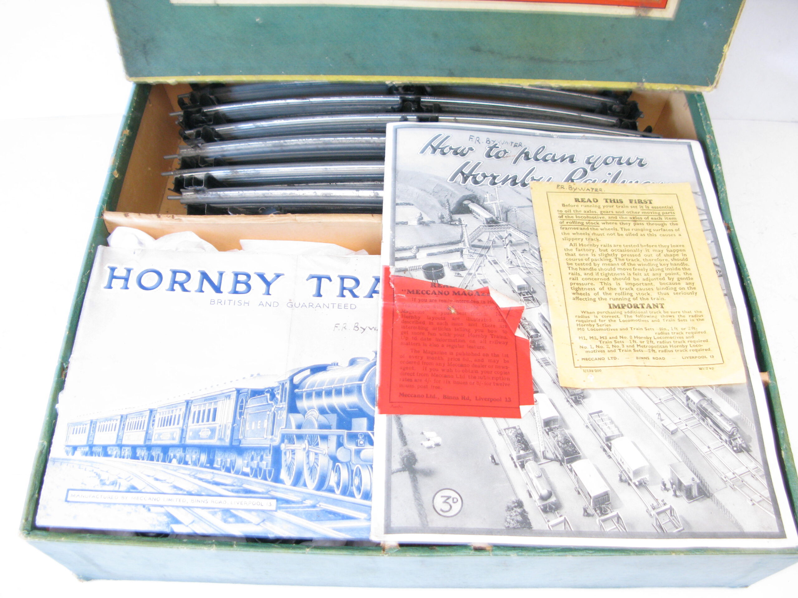 Hornby 0 Gauge Clockwork No.1 Special LNER No1 Goods Set Circa 1934 - Boxed - Image 10