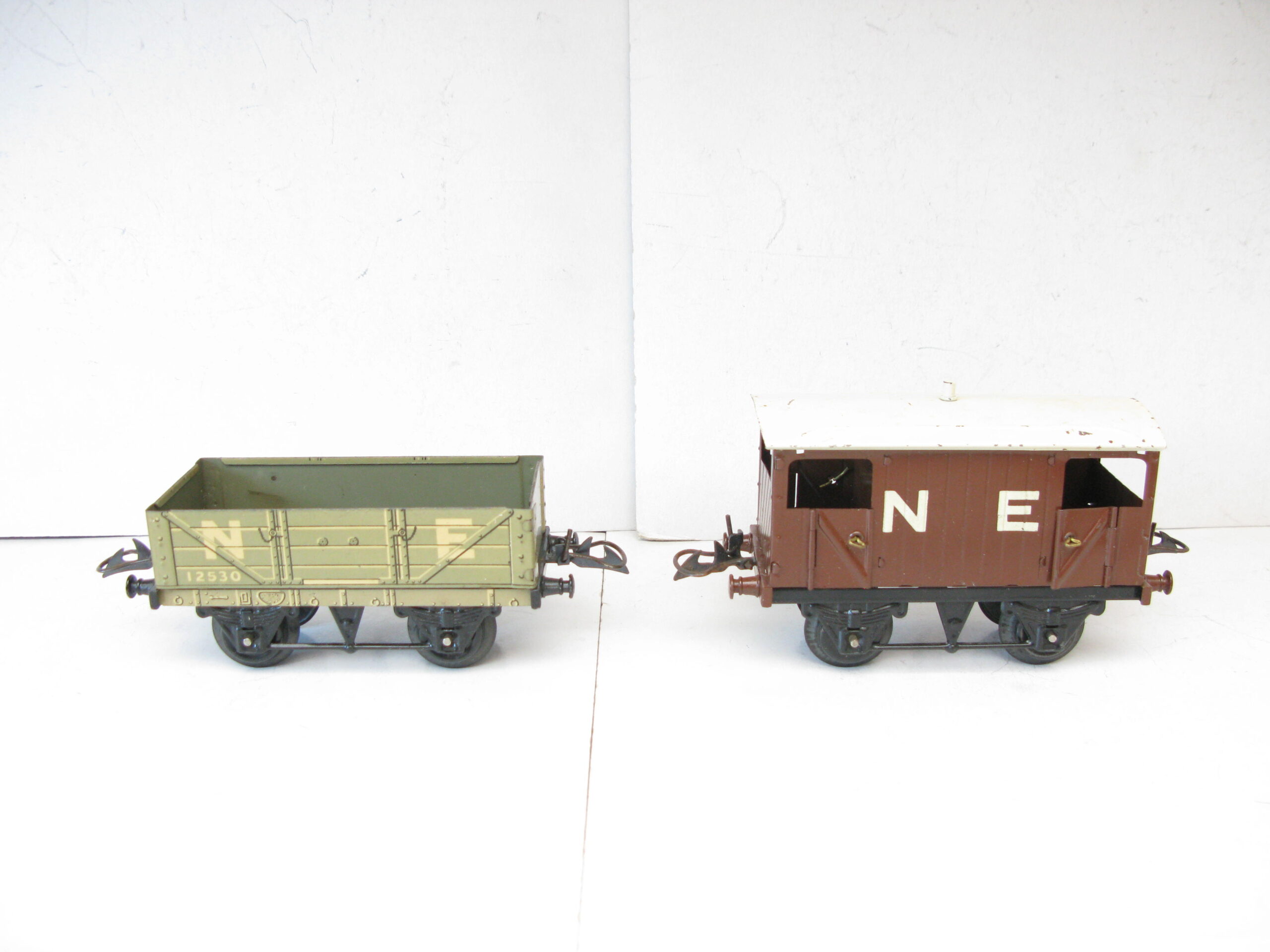 Hornby 0 Gauge Clockwork No.1 Special LNER No1 Goods Set Circa 1934 - Boxed - Image 17