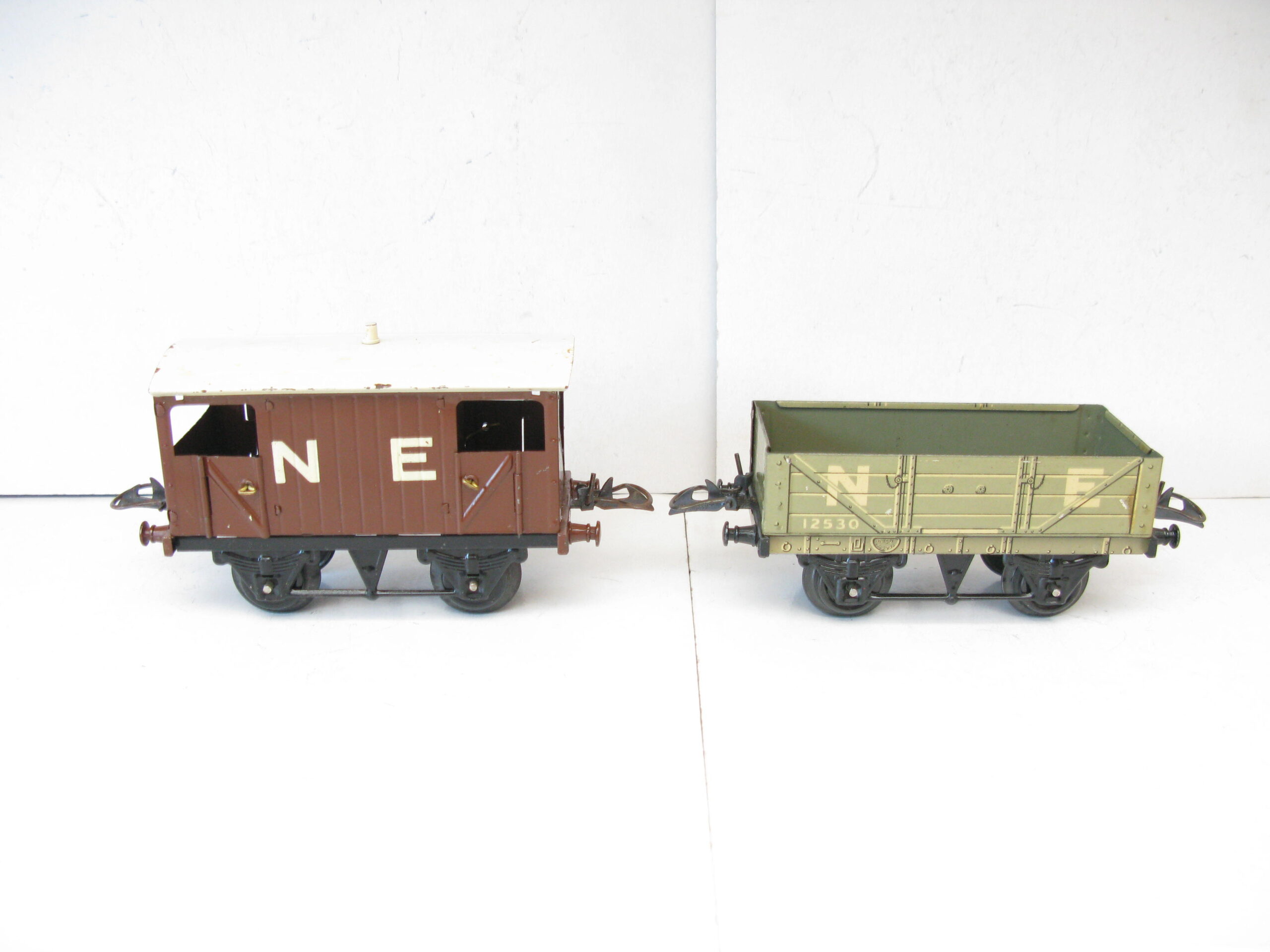 Hornby 0 Gauge Clockwork No.1 Special LNER No1 Goods Set Circa 1934 - Boxed - Image 18
