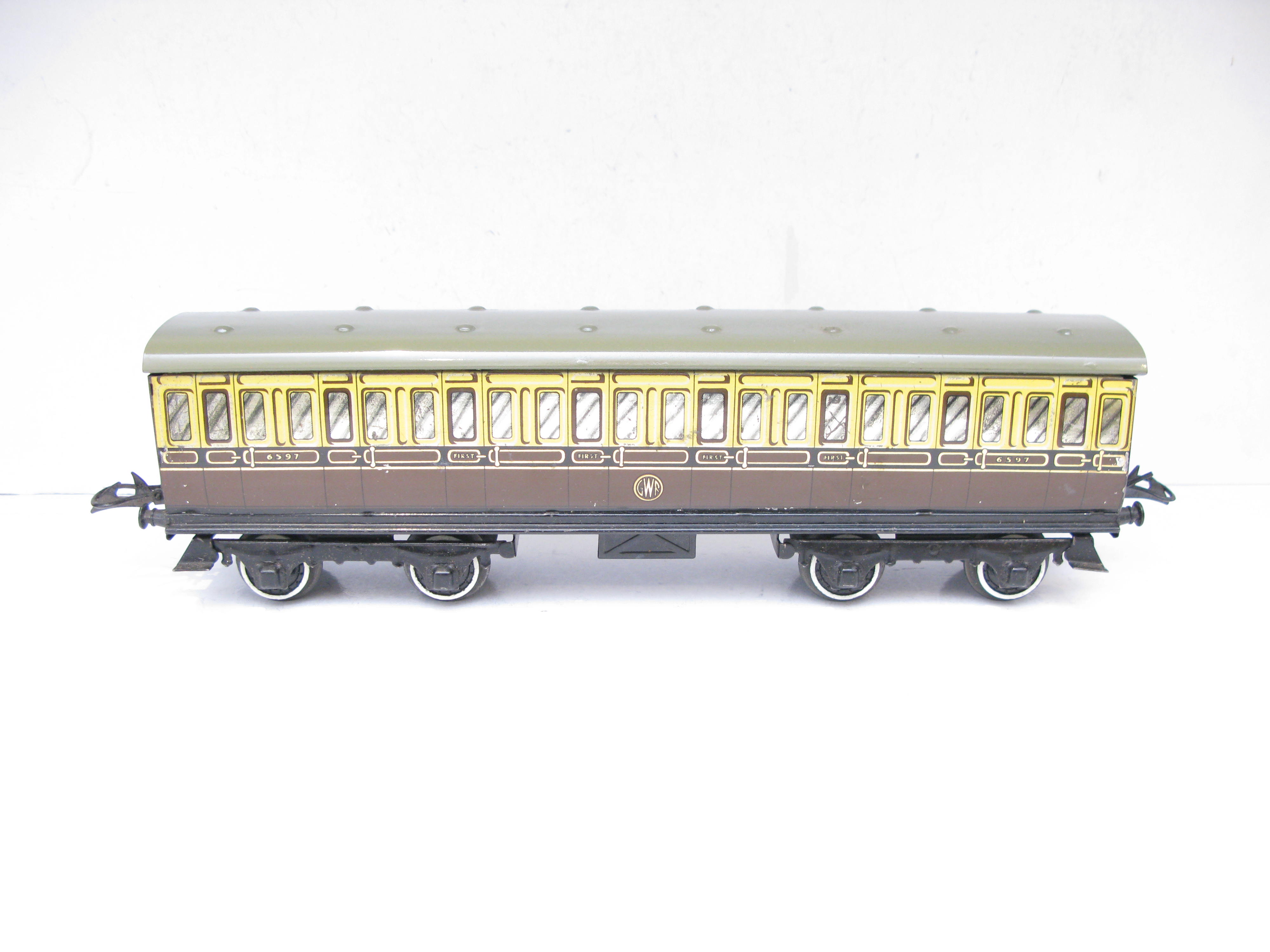 Hornby 0 Gauge No.2 All 1st GWR Passenger coach - unboxed