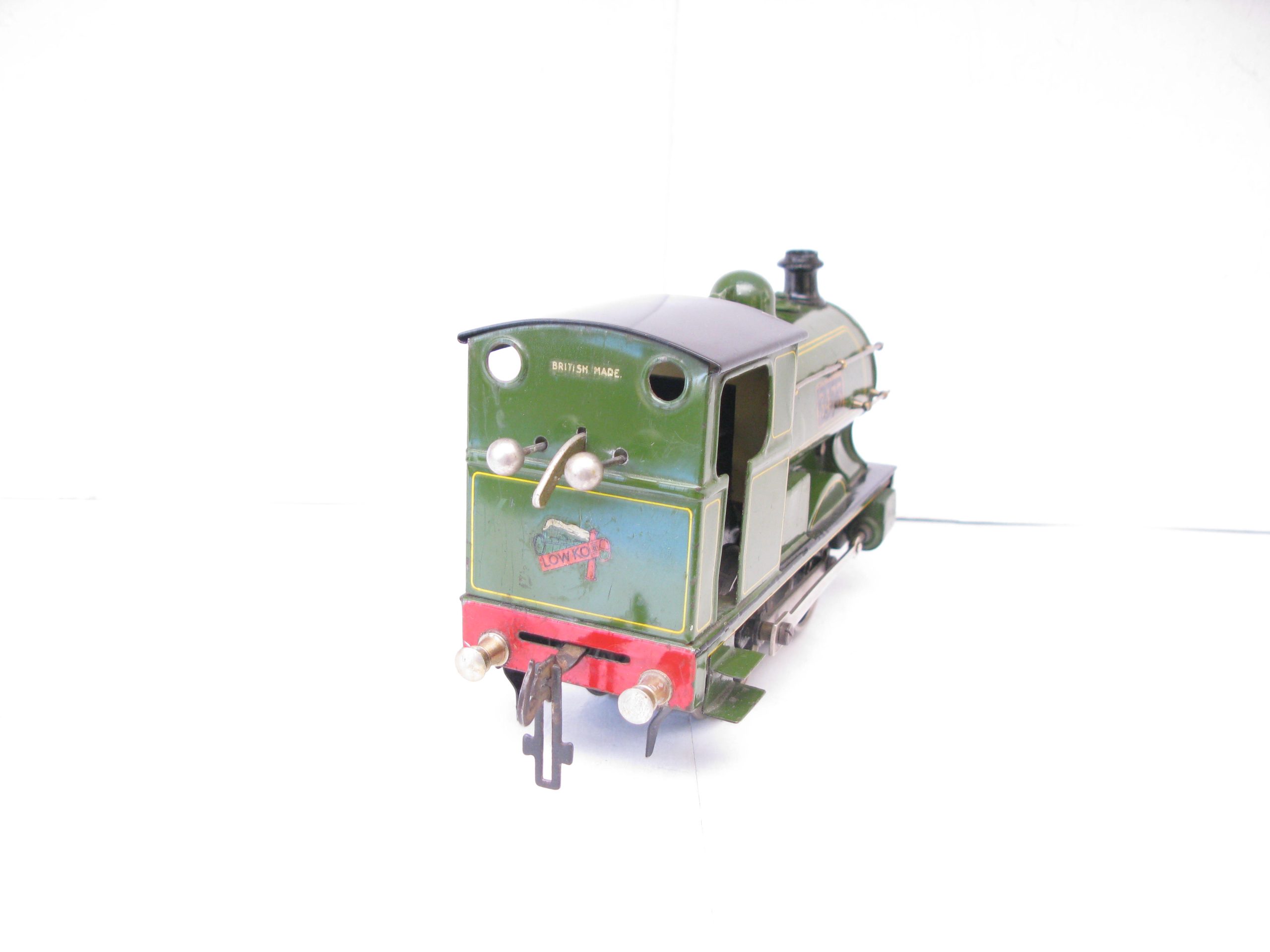 Bassett Lowke (Ex Carette) 0 Gauge 0-4-0 Peckett Tank Loco in Lined green No.3473, Clockwork - unboxed - Near Mint - Image 6
