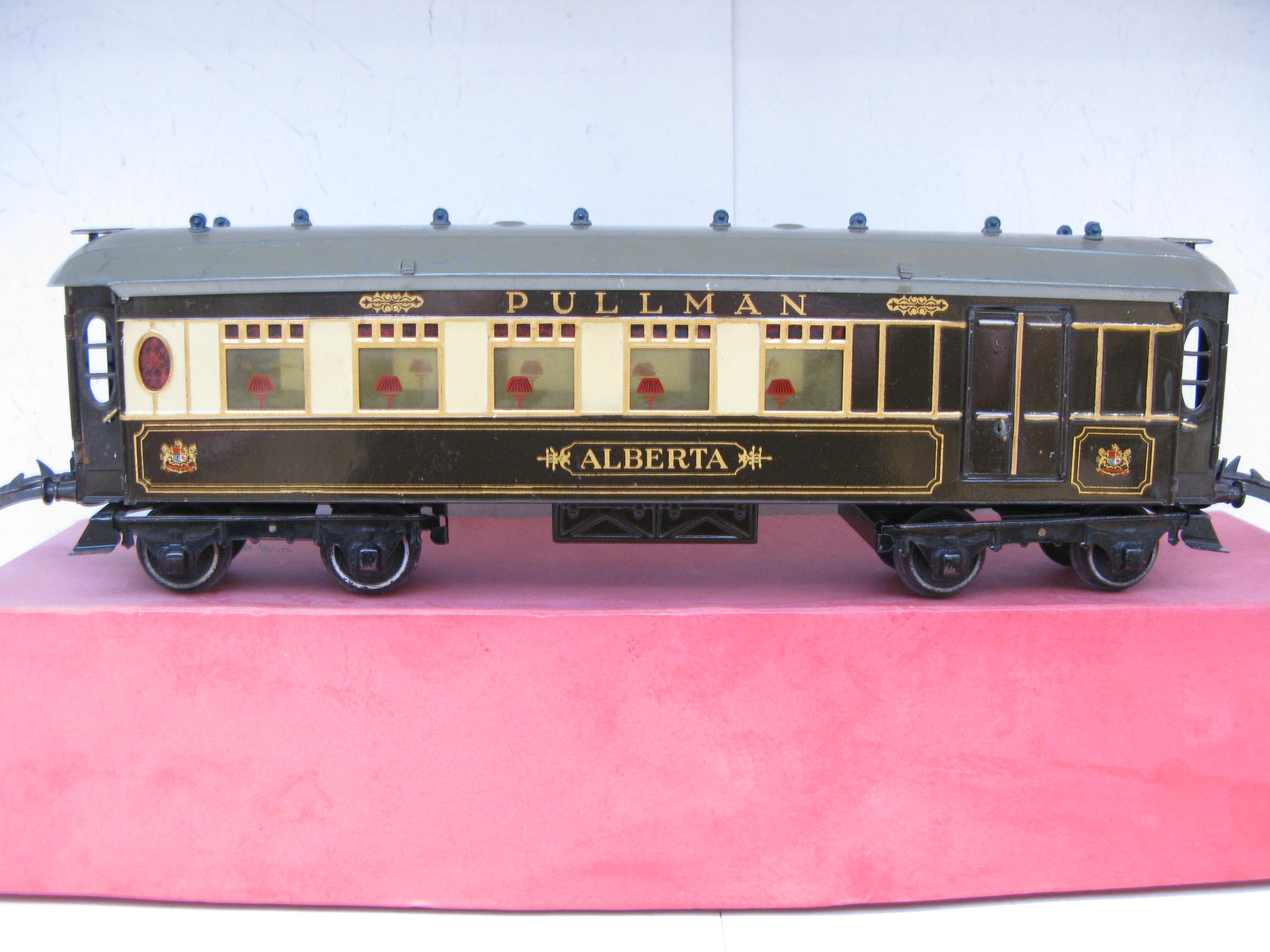 Hornby 0 Gauge No.2 Special Pullman Brake end Coach 'ALBERTA' - unboxed