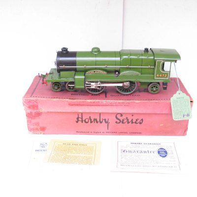 Hornby 0 Gauge No.3C Loco (Note Loco Only) LNER Green 'FLYING SCOTSMAN' No.4472, Clockwork - Boxed - Excellent