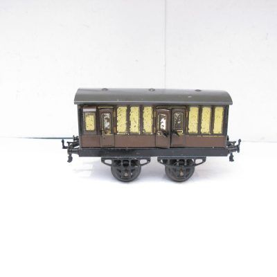 Hornby 0 Gauge No.1 GWR Brake end Passenger Coach - unboxed - Excellent