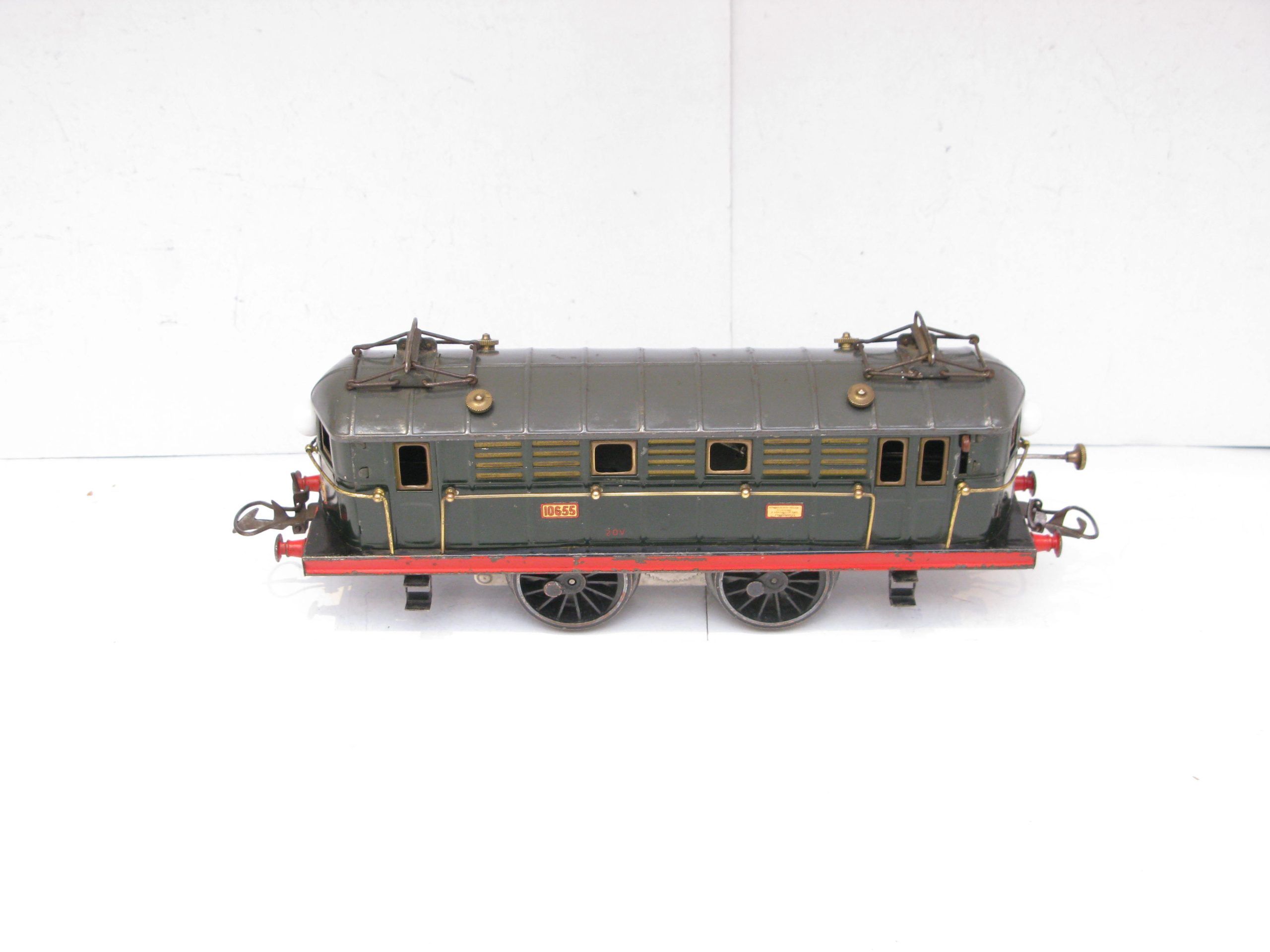 Rare Hornby 0 Gauge LE2/20 Swiss Style Overhead electric 0-4-0 green Locomotive, 3-rail 20 volt Electric - unboxed - Overall Excellent/plus - Image 3