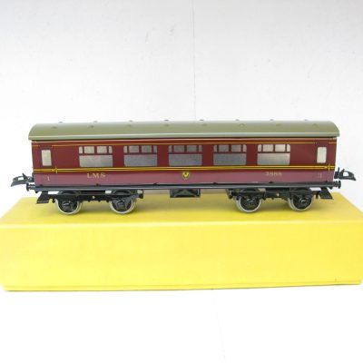 Middleton (Australia) Hornby Style 0 Gauge LMS 1st/3rd Corridor Coach No.3888 - Mint Boxed