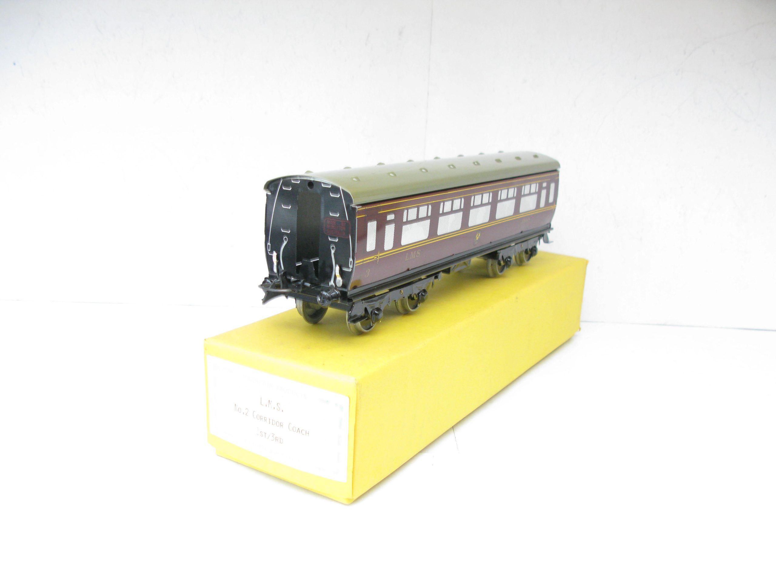Middleton (Australia) Hornby Style 0 Gauge LMS 1st/3rd Corridor Coach No.3888 - Mint Boxed - Image 6