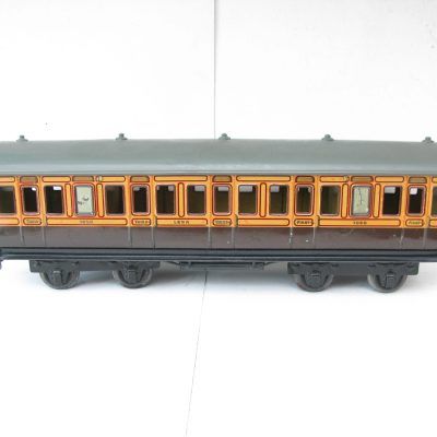 Carette Gauge 1 LSWR (London South Western Railway) 1st/3rd Coach No.1328 - unboxed - Excellent