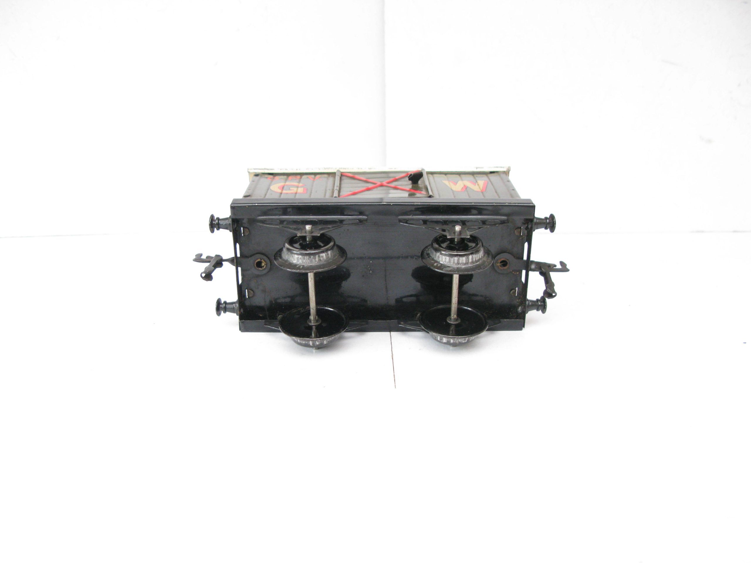 Hornby 0 Gauge RARE GWR 'GUNPOWDER' Van Large Gold lettered Circa 1928 - unboxed - Excellent/plus - Image 6