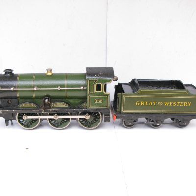 Bing 0 Gauge 0-6-0 GWR Loco & Tender, Clockwork No.4460 - unboxed - Good/plus to Excellent