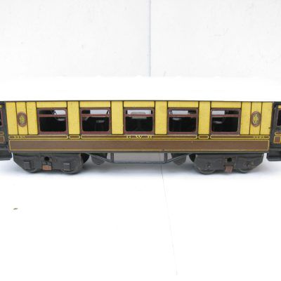 Bing 0 Gauge GWR Pullman coach with hinge roofs - unboxed - Excellent