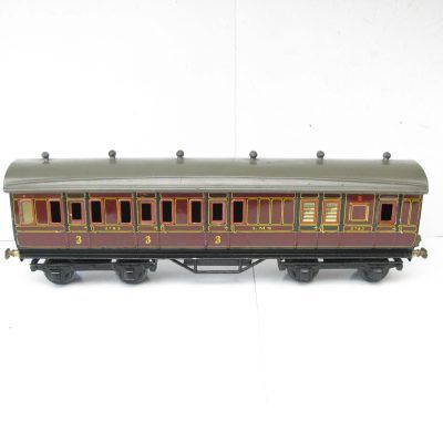 Bing for Bassett Lowke 0 Gauge 1921/1924 Series LMS All 1st and Brake 3rd coaches - unboxed - Good/plus to Excellent priced at £40 each