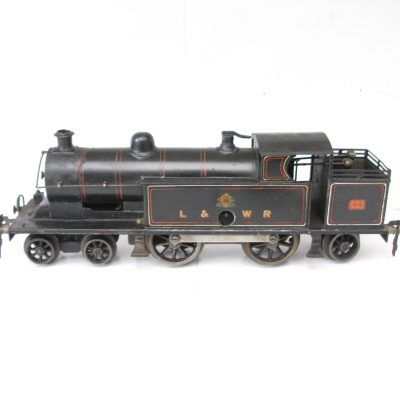 Bing 0 Gauge L&NWR 4-4-2 'PRECURSOR' Tank Loco, Clockwork - unboxed - Good/plus