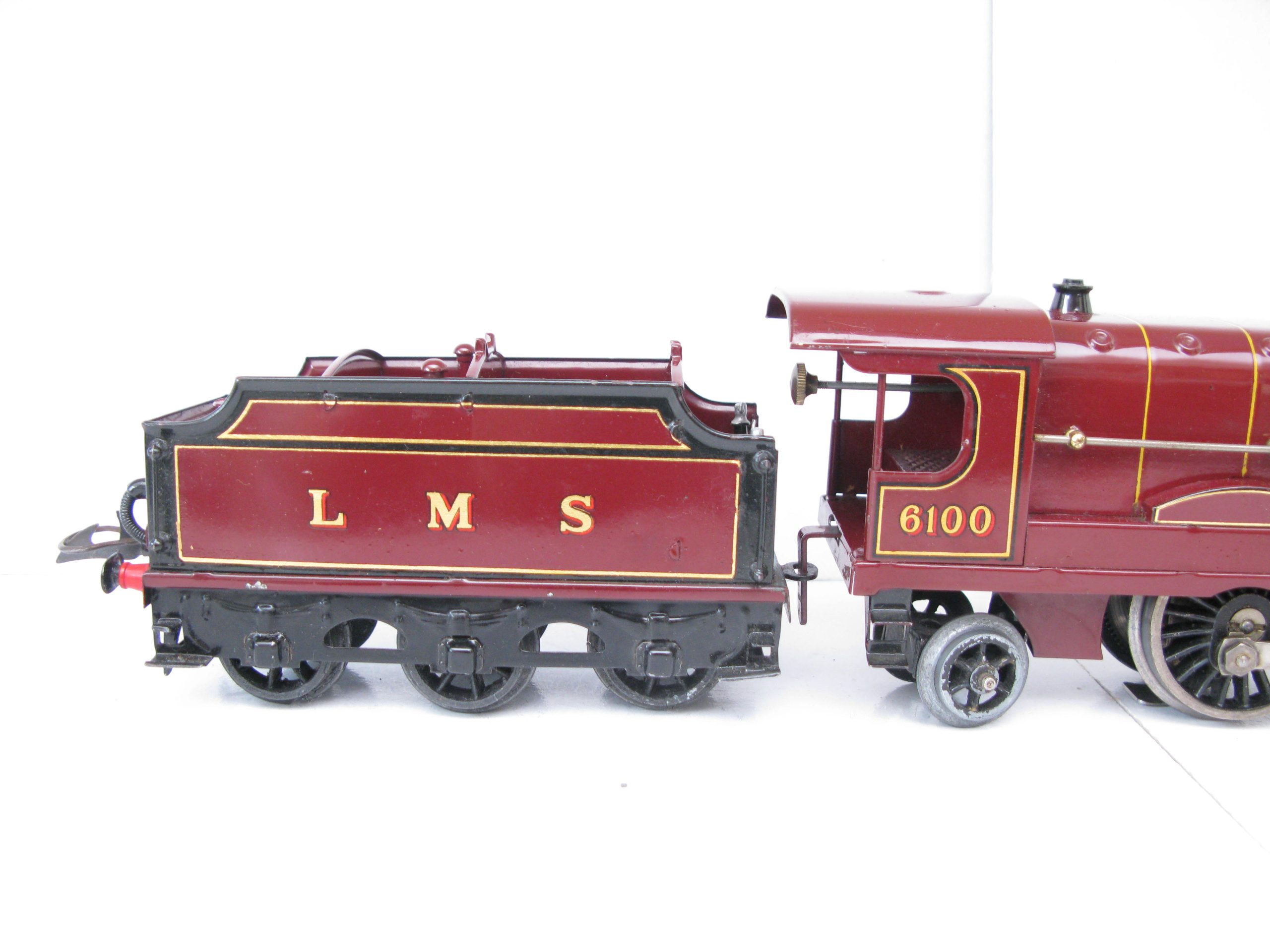 Hornby 0 Gauge E320 Loco & Tender LMS Maroon 'ROYAL SCOT' No.6100, 3-rail 20 volt electric - Boxed - Image 12