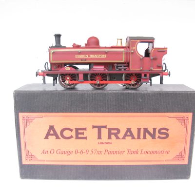 Ace 0 Gauge Modern issue E/21 0-6-0 London Transport Pannier Tank Loco No.L89, 2/3-rail electric - Boxed - Near Mint Boxed