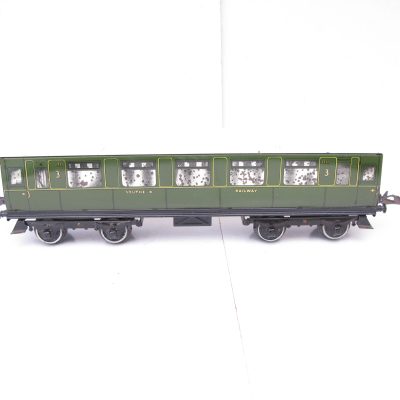 Hornby 0 Gauge No.2 SR All 3rd Corridor Coach - unboxed - Excellent