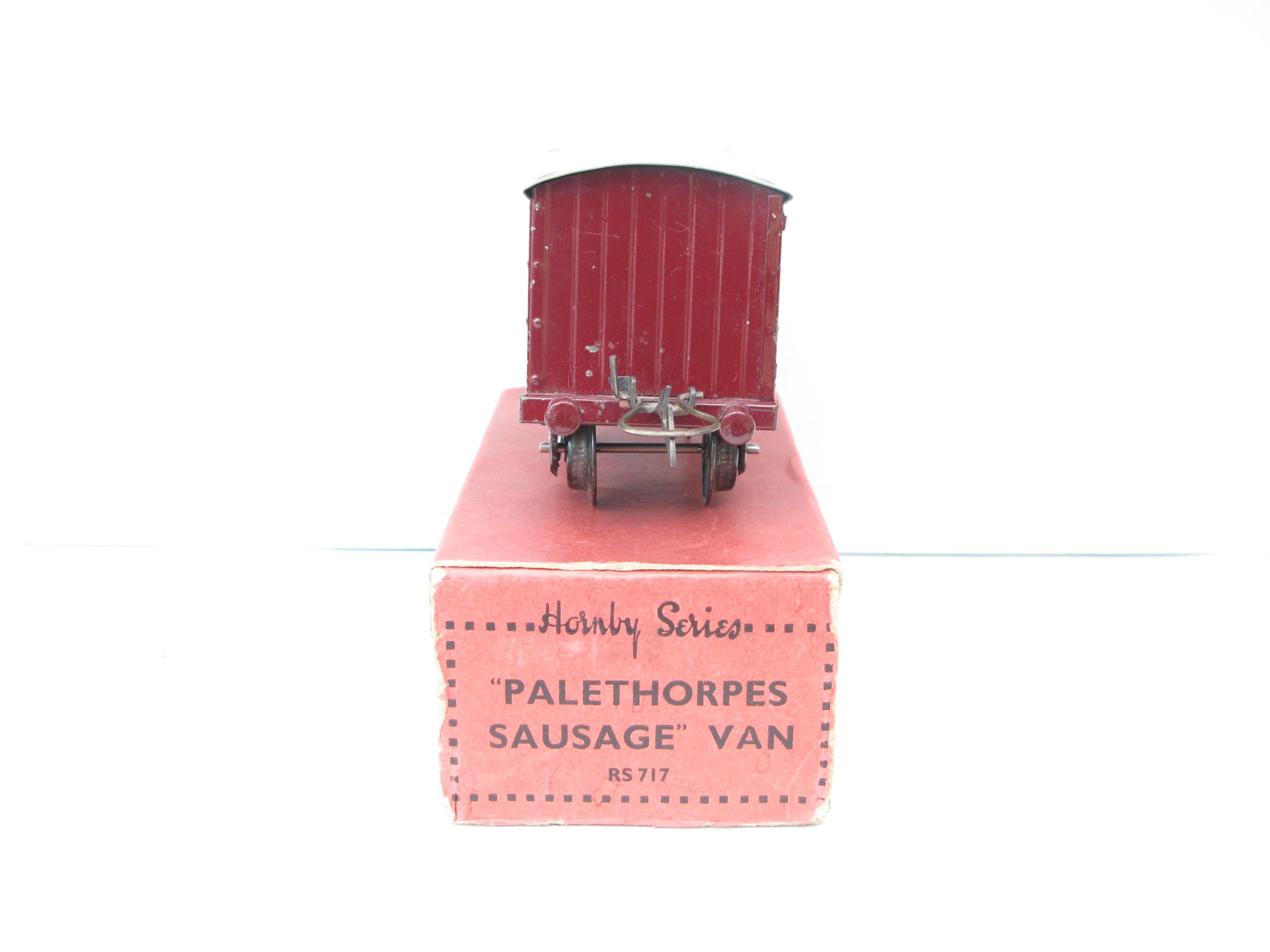 Hornby 0 Gauge 'PALETHORPES' Sausages Private owner van - Boxed - Sides Excellent/plus - Circa 1938 - Image 3