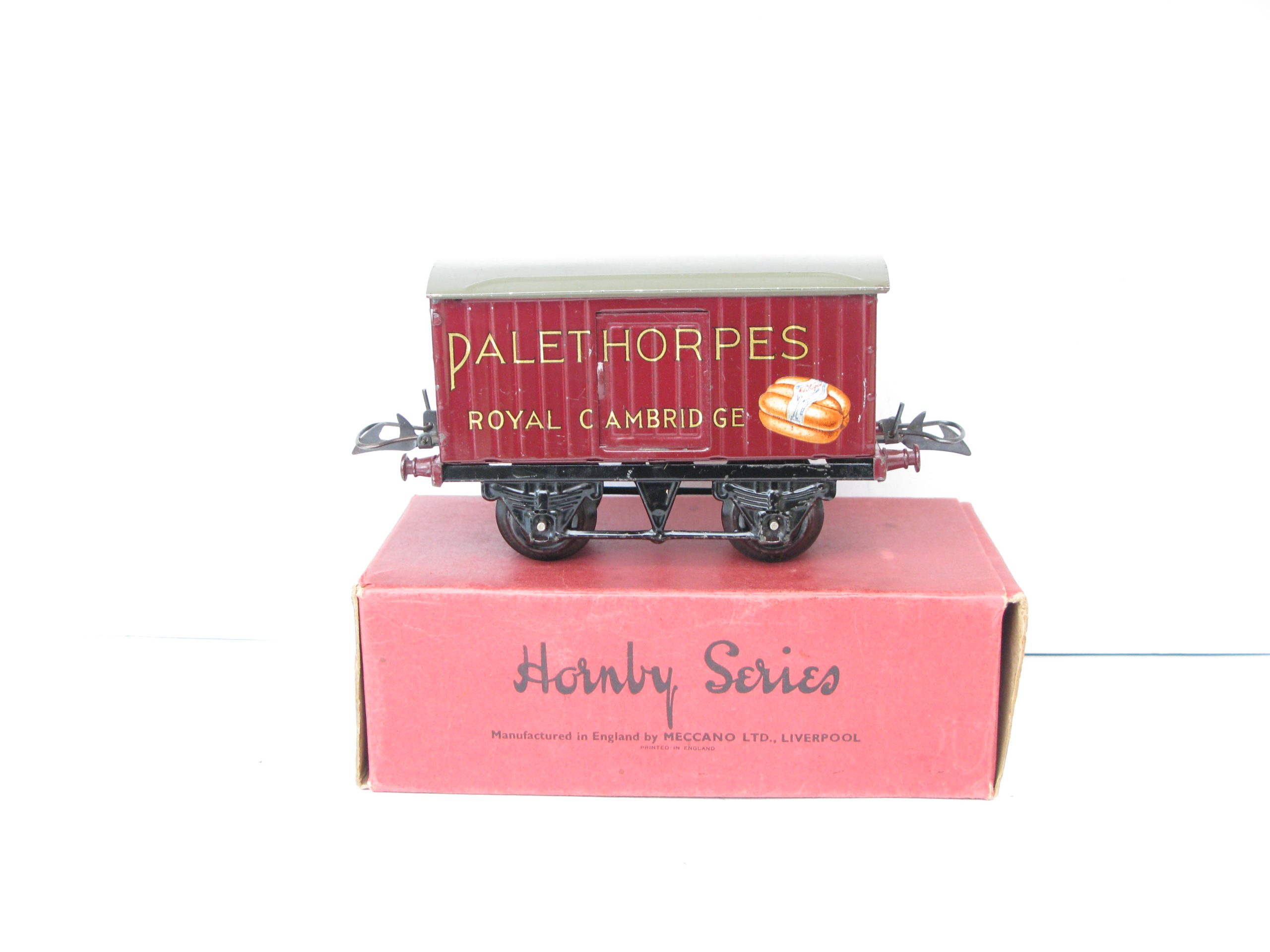 Hornby 0 Gauge 'PALETHORPES' Sausages Private owner van - Boxed - Sides Excellent/plus - Circa 1938 - Image 6