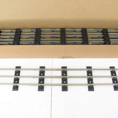 Maldon Rail ST18 (F7) Hornby 0 Gauge Style 3-Rail (Nickle Silver Rail & ABS Sleepers) 18 inch Straight lenghts - Boxed (10 pieces per box)