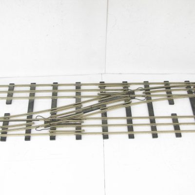 Maldon Rail (Nickle Silver Rail) 0 Gauge 3-rail electric 23 inch Crossover point - As Built by Steve Guest