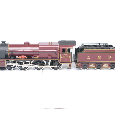 Ace 0 Gauge Modern issue E/42 4-6-0 Loco & Tender LMS lined Maroon Patriot class 'PATRIOT' No.5500, 2/3-rail electric - Boxed