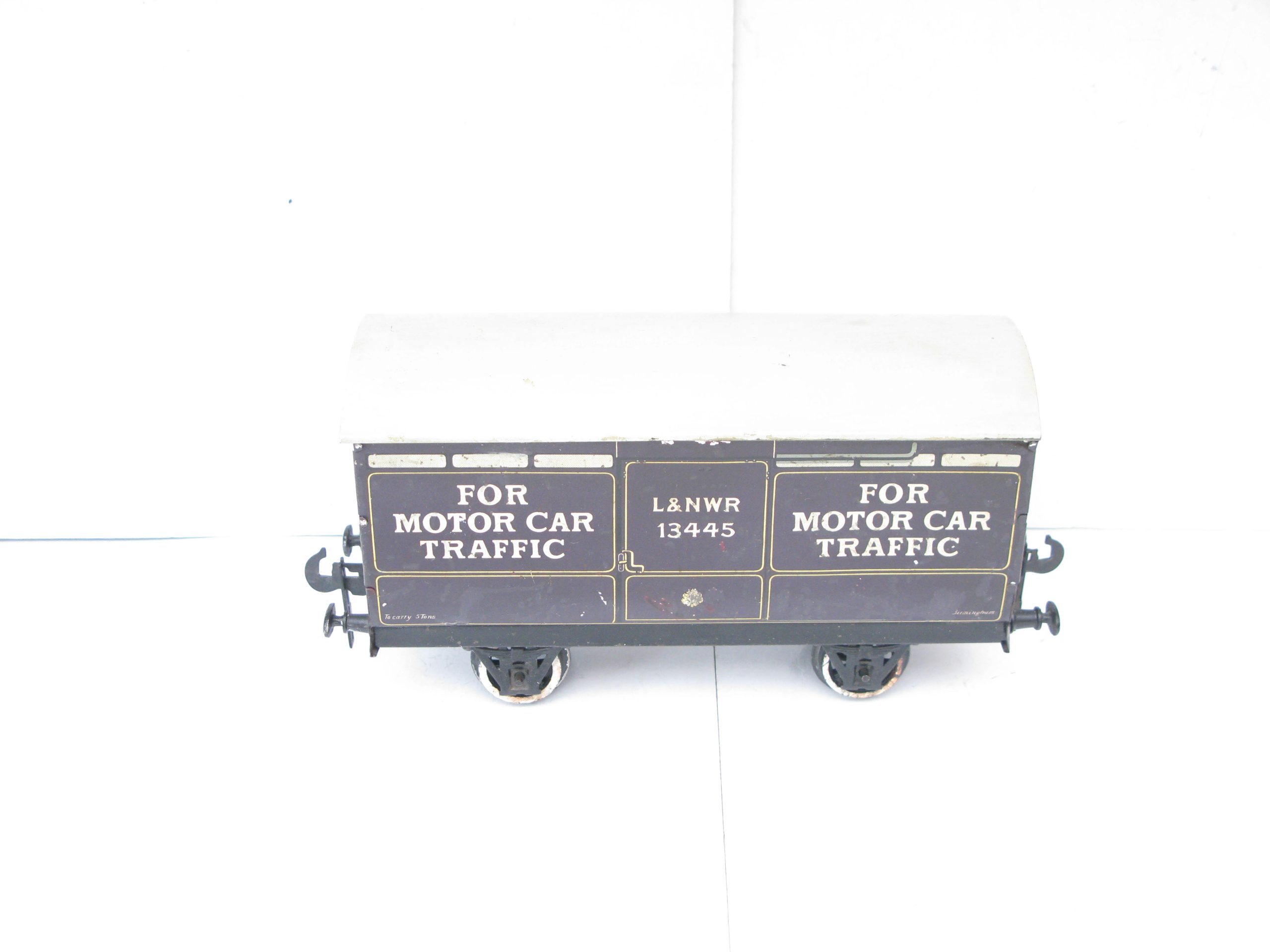 Carette Gauge 1 Tinprinted LNWR 'MULINER' MOTOR Car Van - unboxed - Image 2