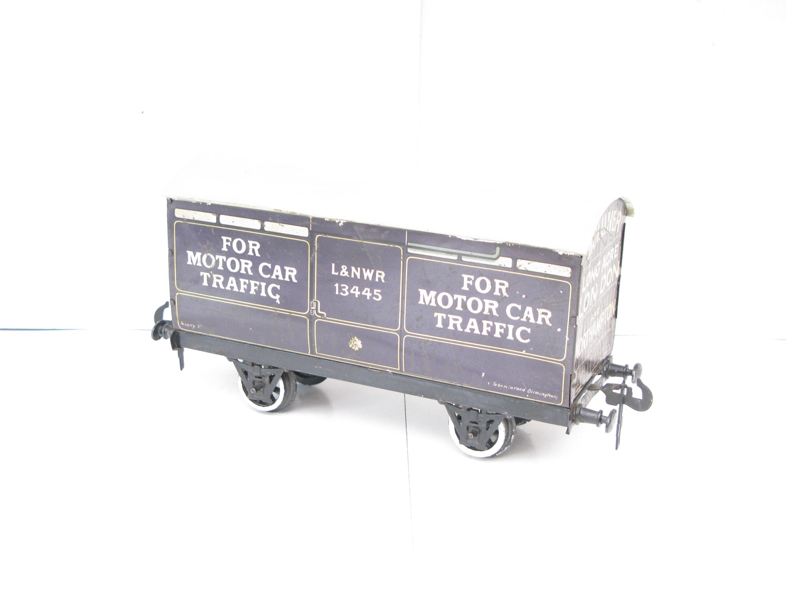Carette Gauge 1 Tinprinted LNWR 'MULINER' MOTOR Car Van - unboxed - Image 4