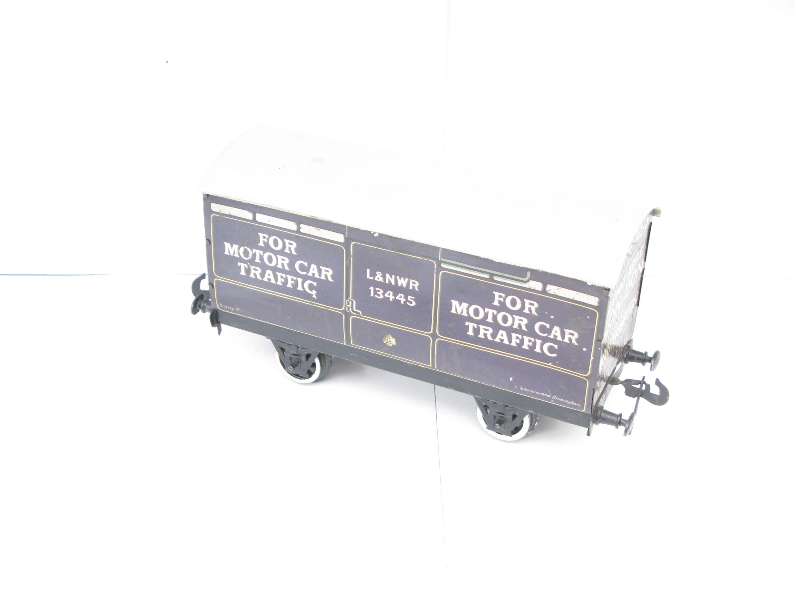 Carette Gauge 1 Tinprinted LNWR 'MULINER' MOTOR Car Van - unboxed - Image 5