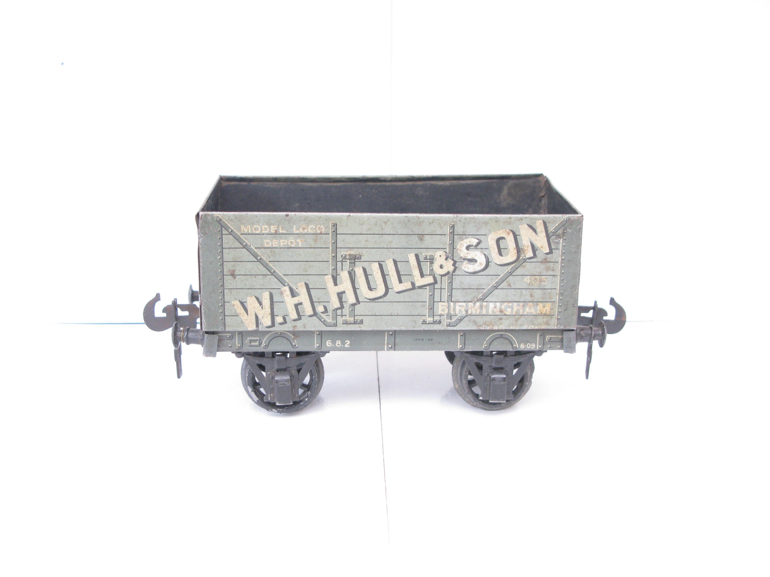 Carette Gauge 1 Tinprinted 'W.H.HULL & Son' Birmingham open Private owner wagon - unboxed - Image 3