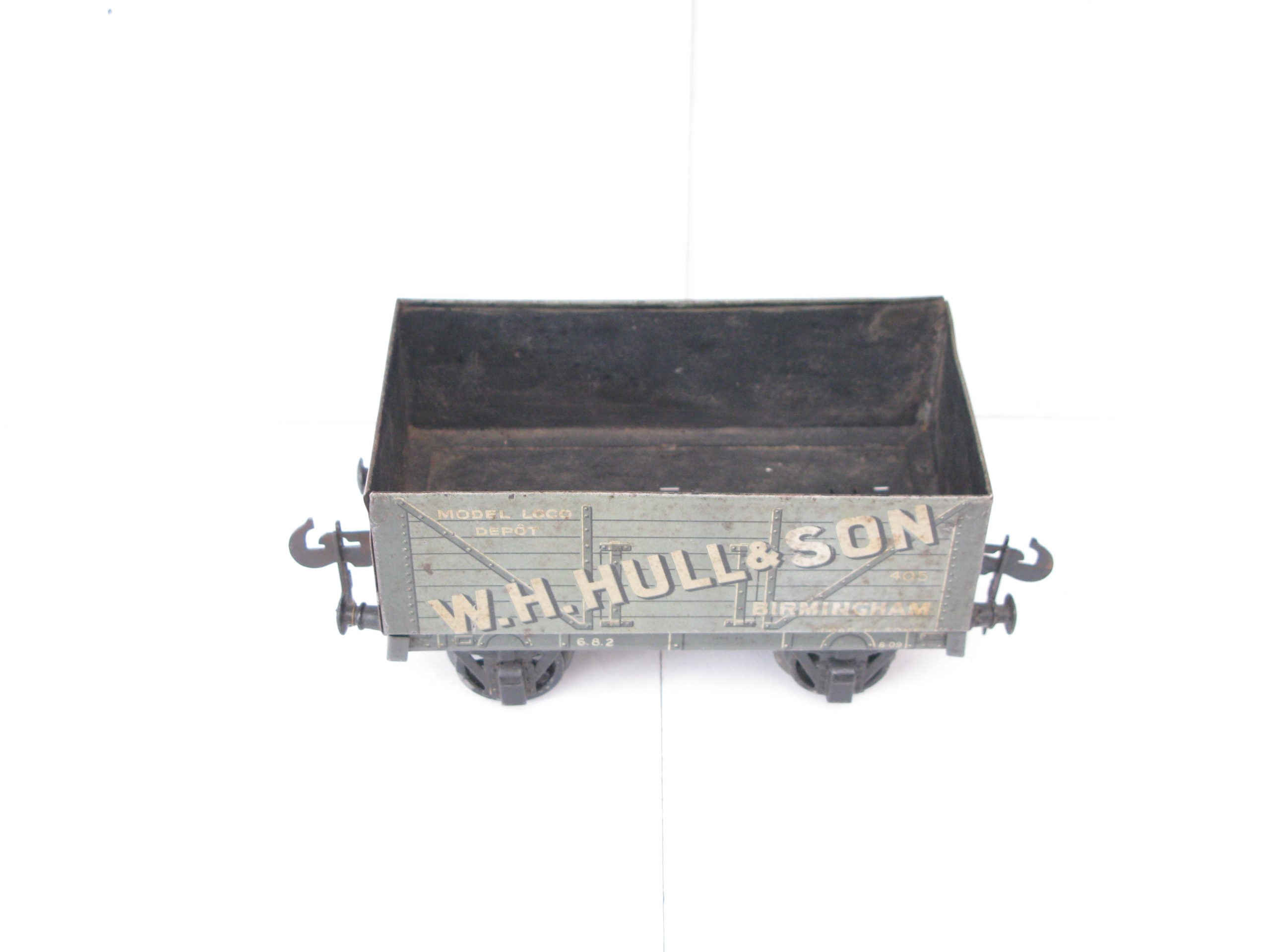 Carette Gauge 1 Tinprinted 'W.H.HULL & Son' Birmingham open Private owner wagon - unboxed - Image 4