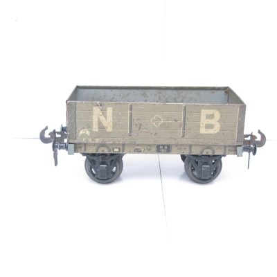 Carette Gauge 1 Tinprinted 'NB' (North British Ralway) Open wagon - unboxed