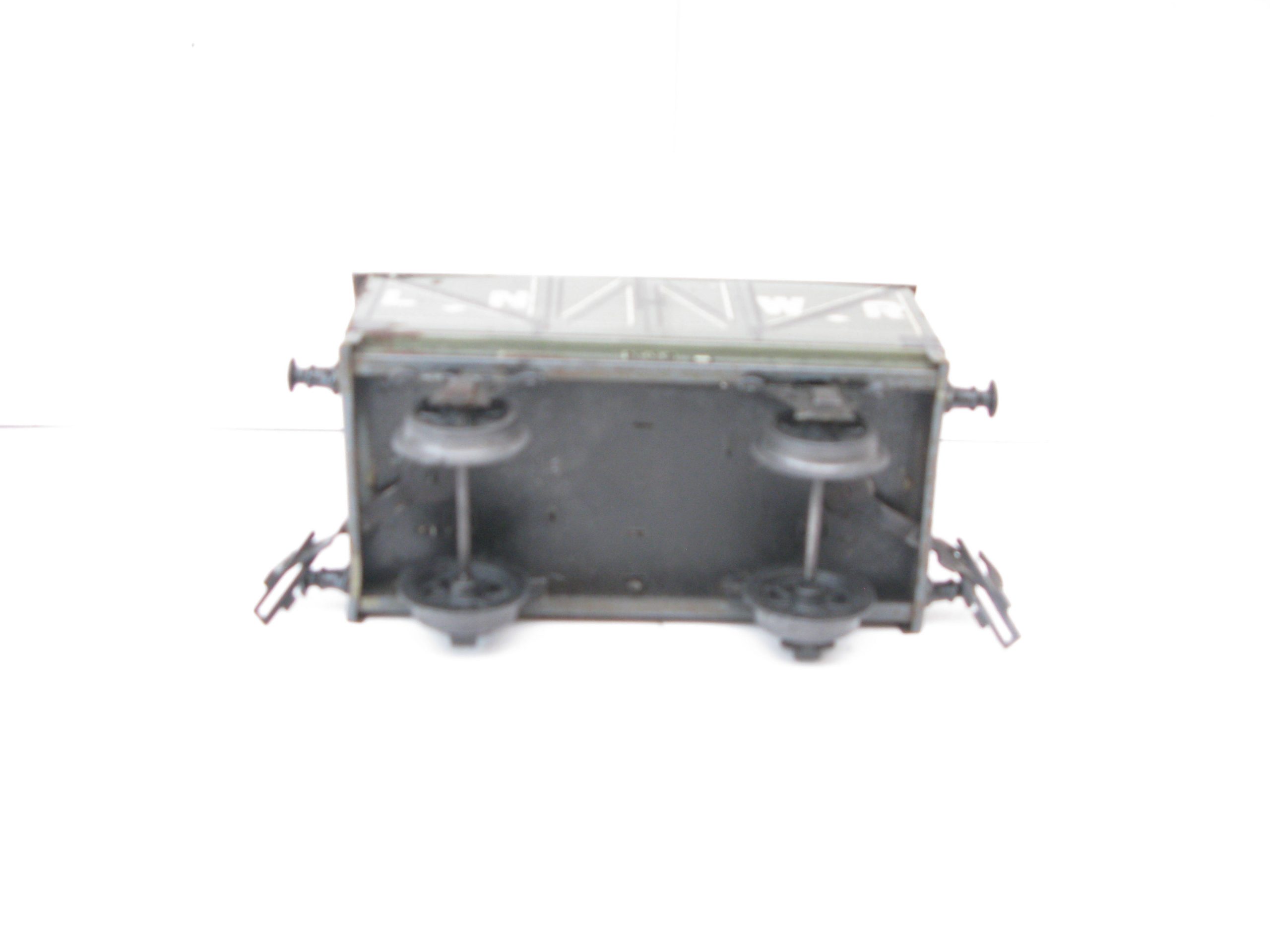 Carette Gauge 1 Tinprinted 'LNWR' (London North Western Railway) Covered Van - unboxed - Image 6