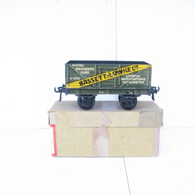 Bassett Lowke 0 Gauge Model Engineers Open Wagon - Boxed - Priced each at £65
