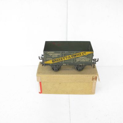 Bassett Lowke 0 Gauge Model Engineers Open Wagon - Boxed - Priced each at £65