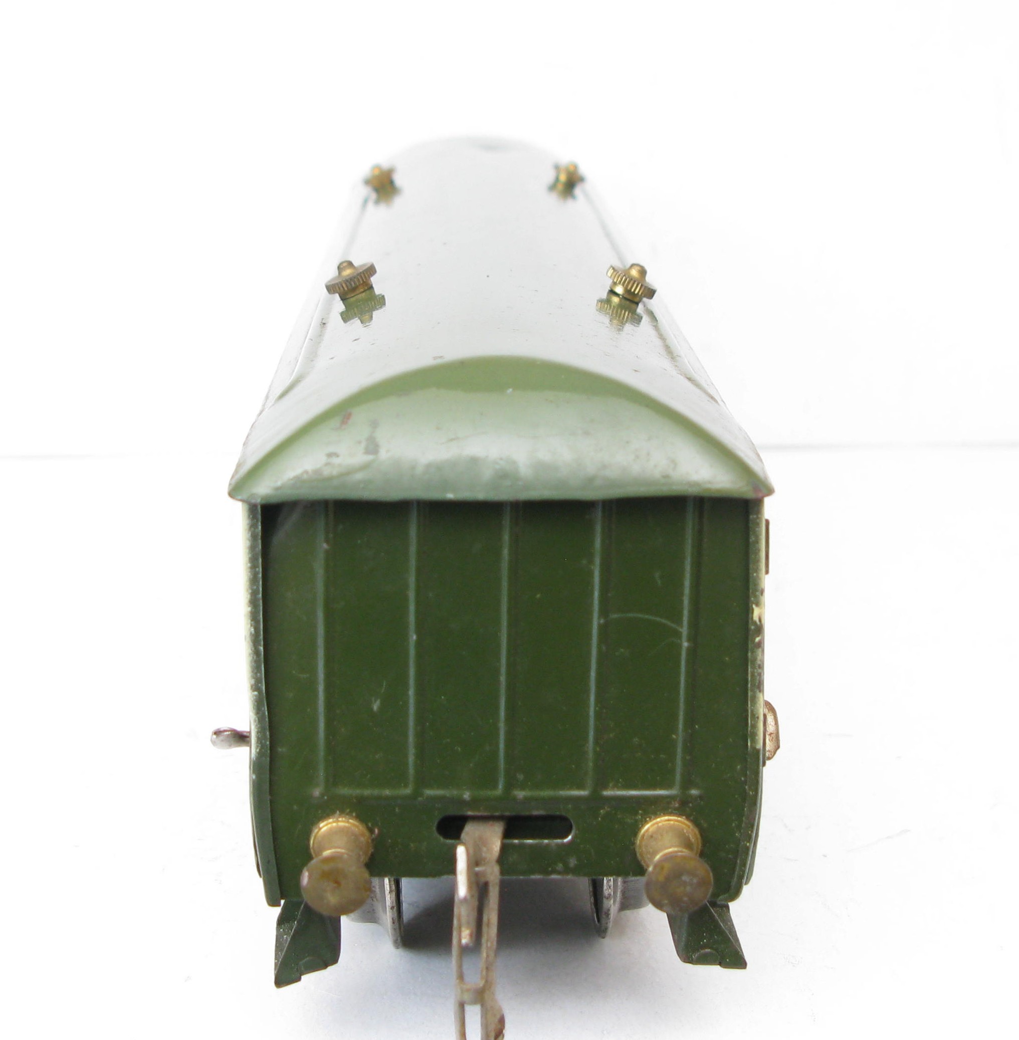 Hornby 0 Gauge Early No.2 Green and Cream Pullman 'DINING SALOON' Coach Circa 1923/4 - Part Boxed - Excellent/plus to Near Mint - Image 10