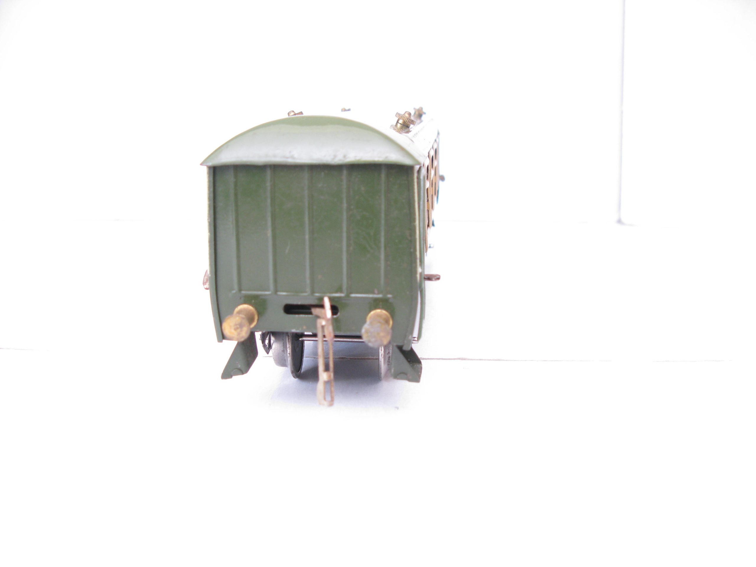 Hornby 0 Gauge Early No.2 Green and Cream Pullman 'DINING SALOON' Coach Circa 1923/4 - Part Boxed - Excellent/plus to Near Mint - Image 12