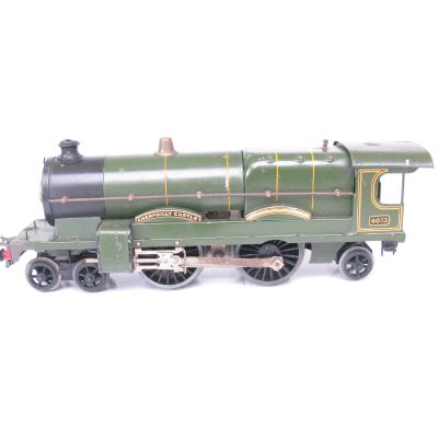 Hornby 0 Gauge No.E320 GWR Green Loco (note Loco only missing Tender) 'Caerphilly Castle' No.4073, 20 volt electric - unboxed - Overall Fair