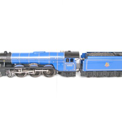 Ace 0 Gauge Modern issue E/6 4-6-0 Loco & Tender BR lined Blue A3 class 'BLINK BONNEY' No.60051, 3-rail electric - Boxed