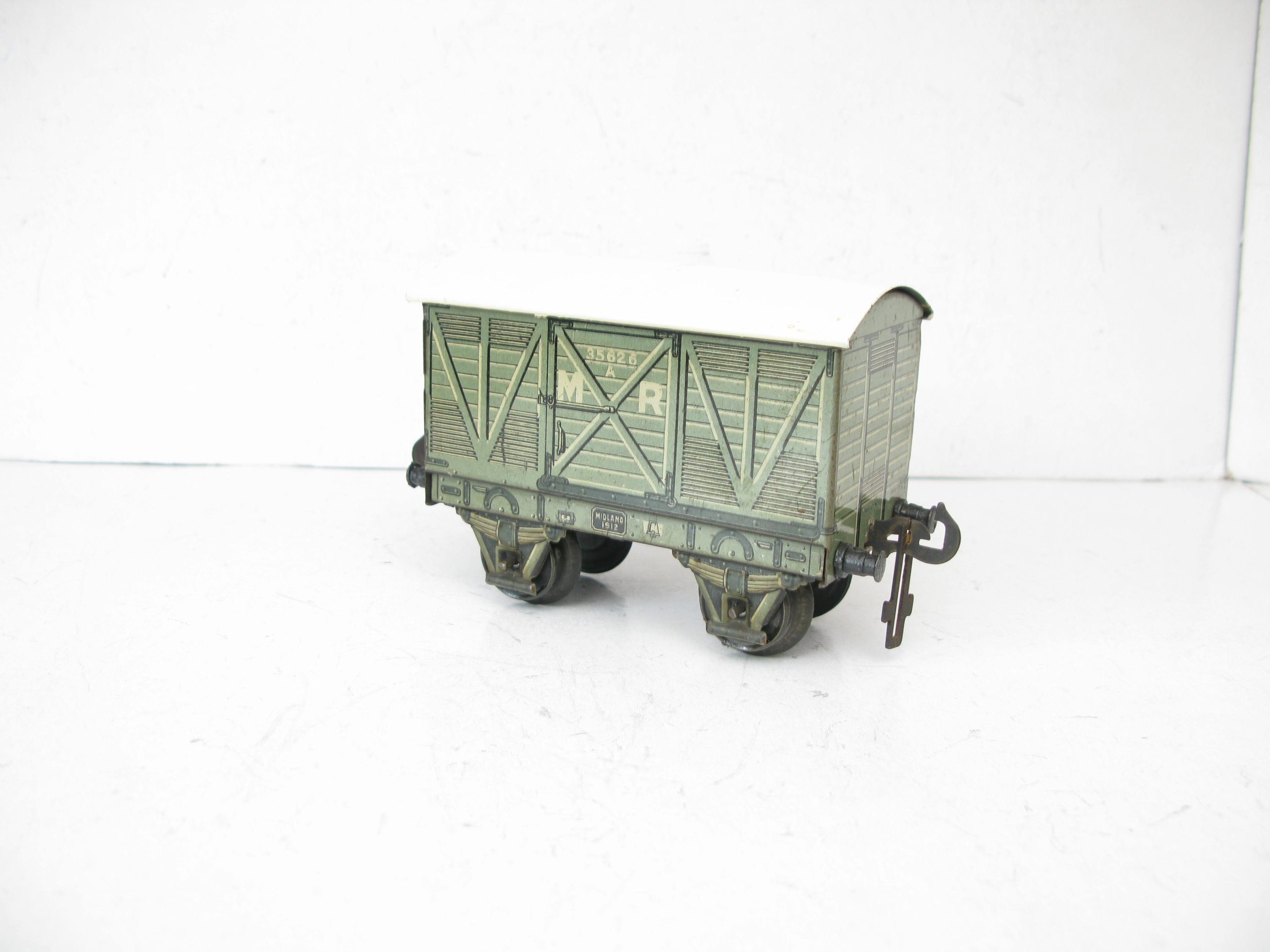 Carette 0 Gauge MR (Midland Railway) Covered Wagon - unboxed - Priced at £45 - Image 4