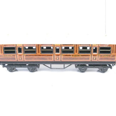 Bing - Bassett Lowke 0 Gauge LNER pair of 1924 series Coaches All 1st and Brake 3rd - unboxed - Very Good - Priced each at £40