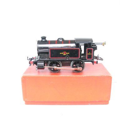 Hornby 0 Gauge Post war 0-4-0 Clockwork Tank Loco Type 40 BR Black No.82011 - Boxed - Excellent £48