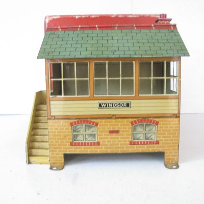 Hornby 0 Gauge Early 'WINDSOR' No.2 Signal Box circa 1924/27 - Boxed