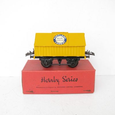 Hornby 0 Gauge PORTLAND CEMENT Wagon - Boxed - Excellent - £25