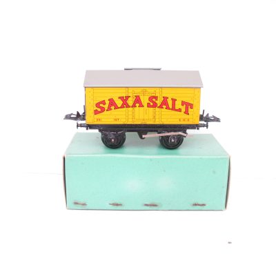 Hornby 0 Gauge Post war 'SAXA' Salt Wagon - Boxed