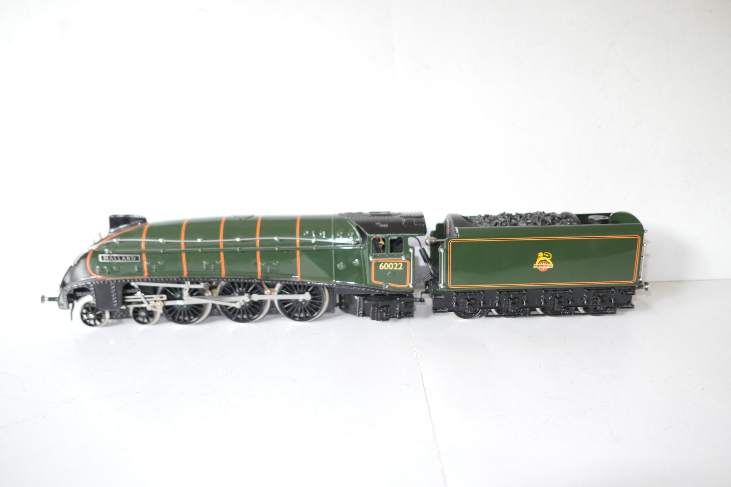 Ace 0 Gauge Modern issue E/6 4-6-2 Loco & Tender BR lined Green A4 class 'MALLARD' No., 3-rail electric - unboxed - £675