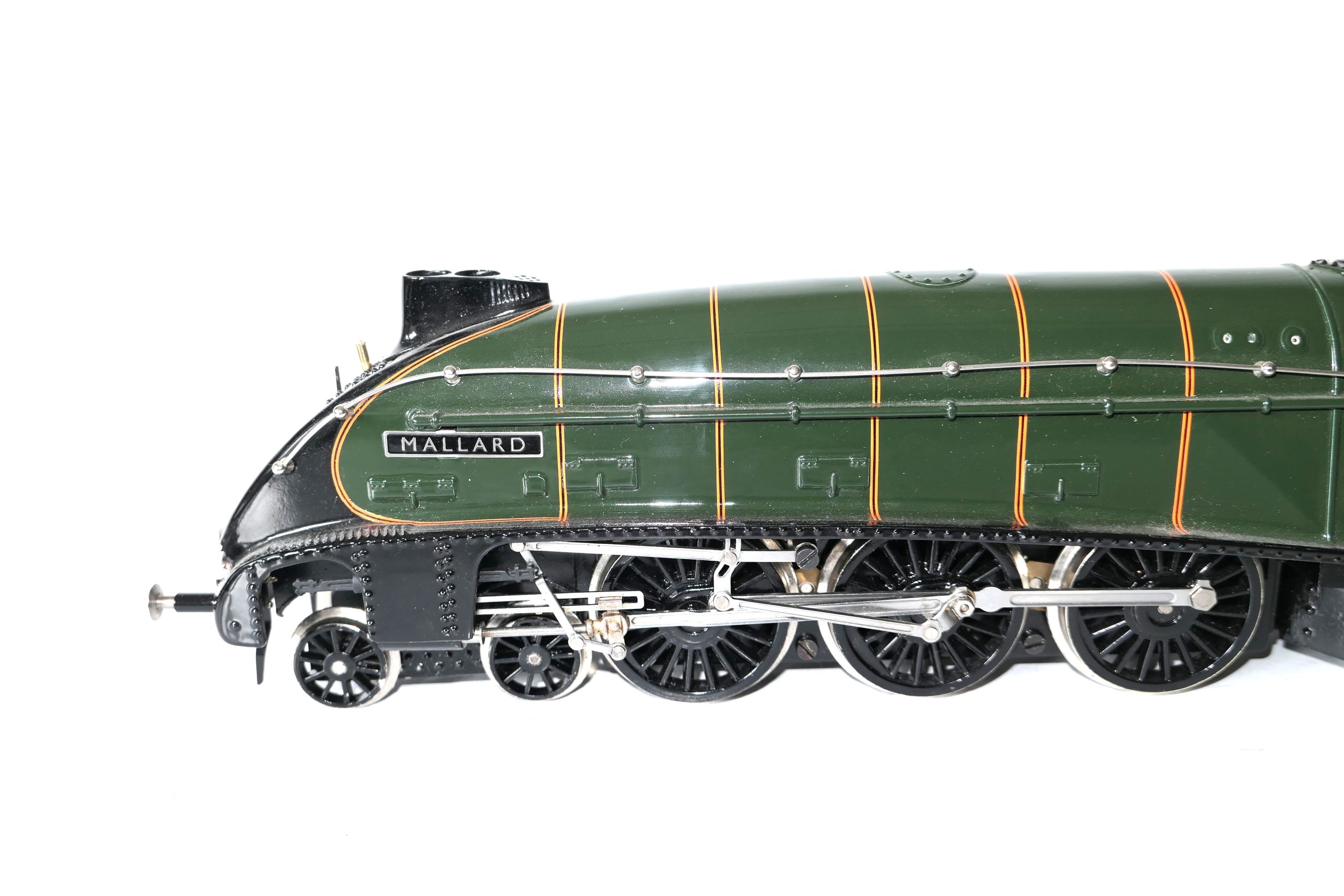 Ace 0 Gauge Modern issue E/6 4-6-2 Loco & Tender BR lined Green A4 class 'MALLARD' No., 3-rail electric - unboxed - £675 - Image 3