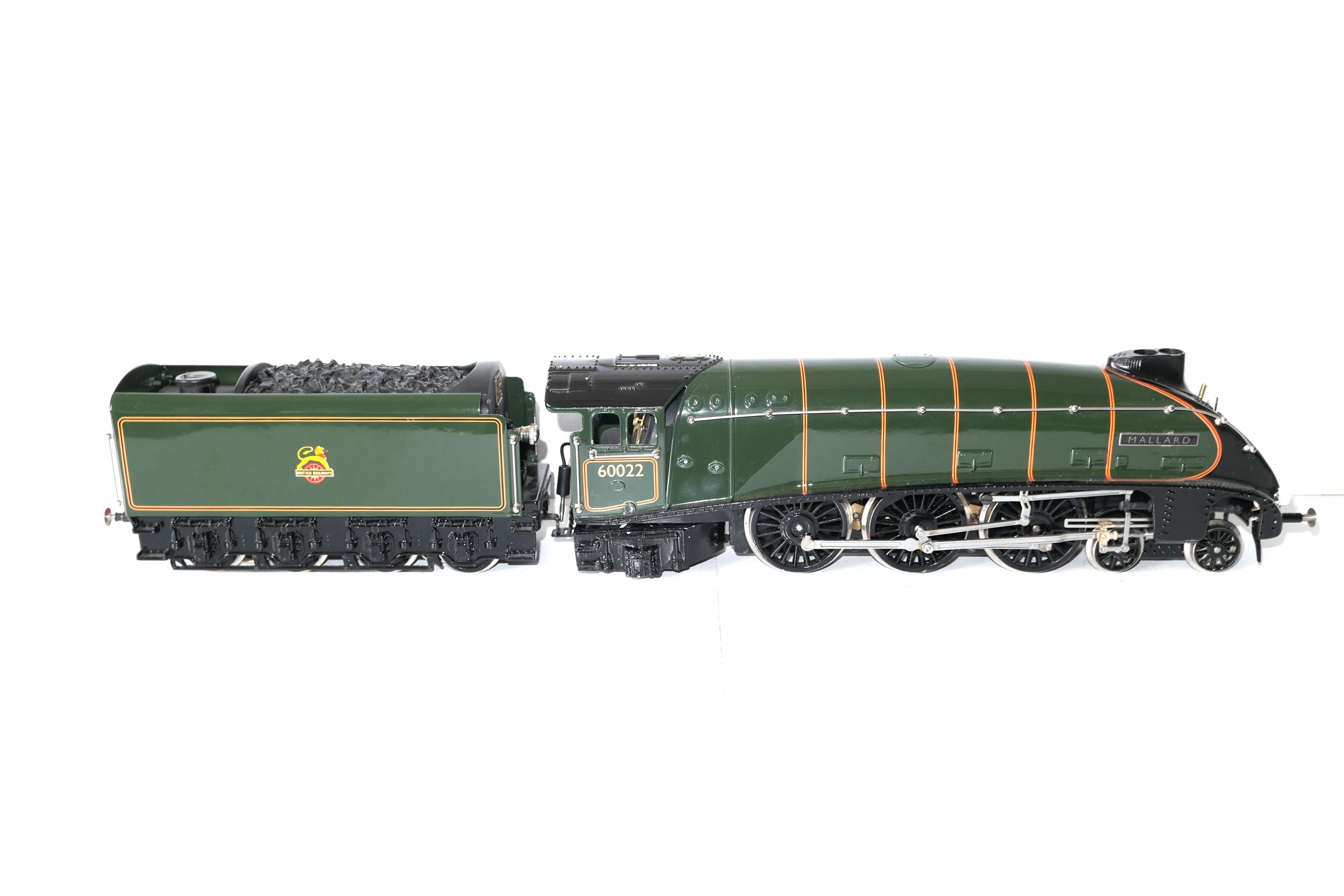 Ace 0 Gauge Modern issue E/6 4-6-2 Loco & Tender BR lined Green A4 class 'MALLARD' No., 3-rail electric - unboxed - £675 - Image 8