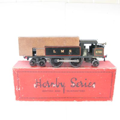 Hornby 0 Gauge No.2C Special Tank Loco LMS Lined Black No.6781, Clockwork - Boxed