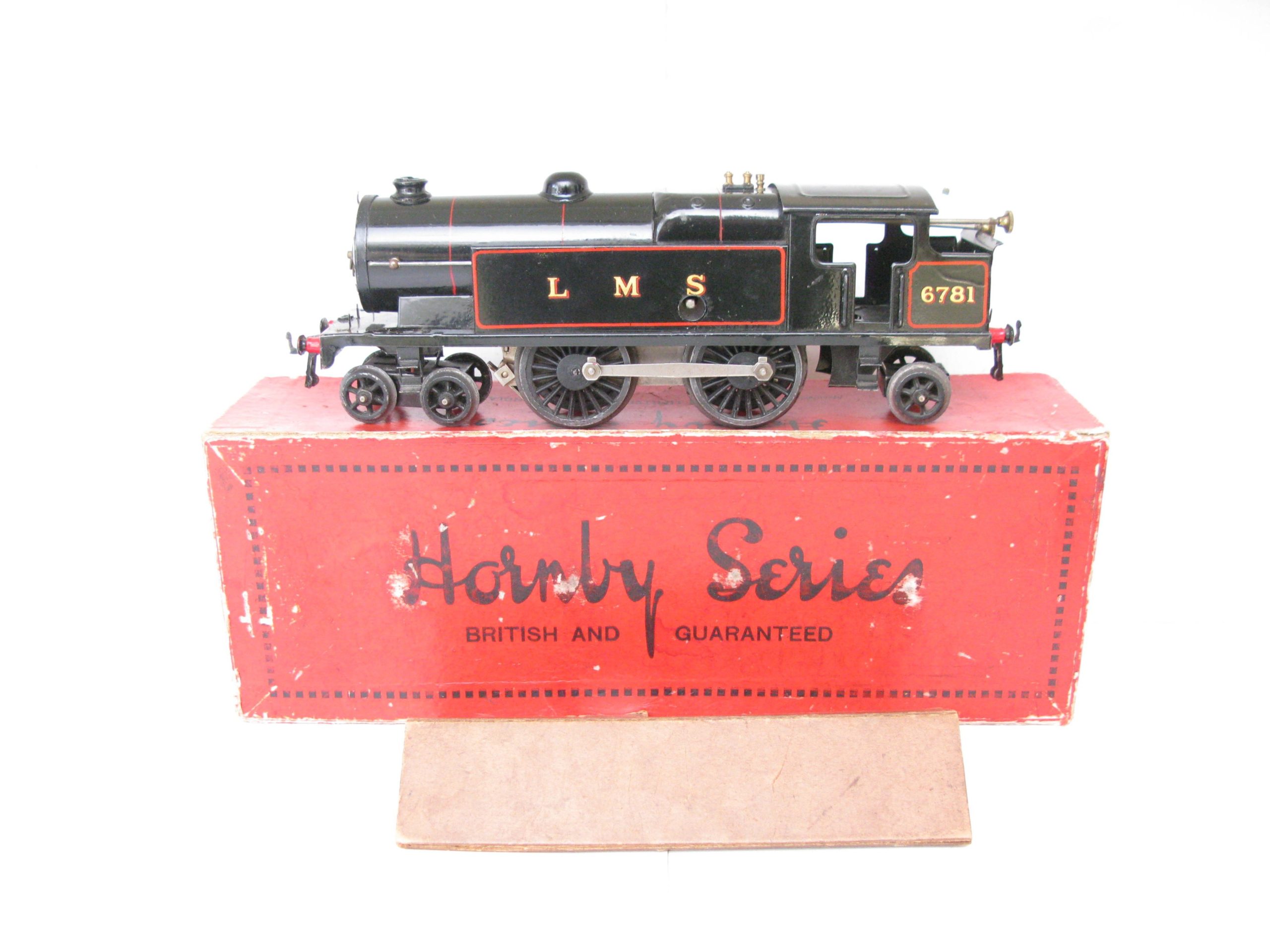 Hornby 0 Gauge No.2C Special Tank Loco LMS Lined Black No.6781, Clockwork - Boxed - Image 2