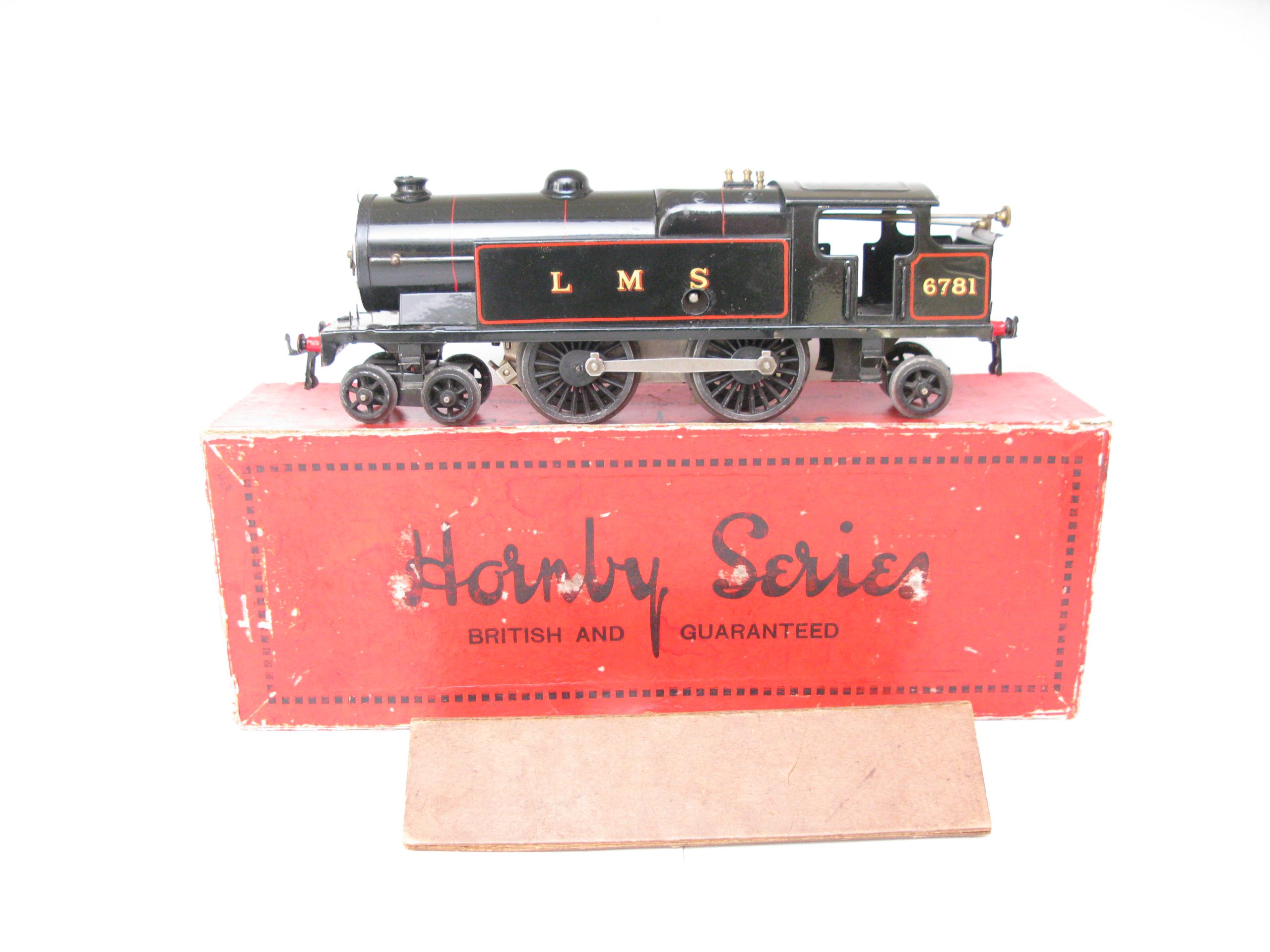 Hornby 0 Gauge No.2C Special Tank Loco LMS Lined Black No.6781, Clockwork - Boxed - Image 3